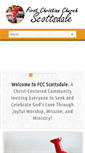 Mobile Screenshot of fccscottsdale.org